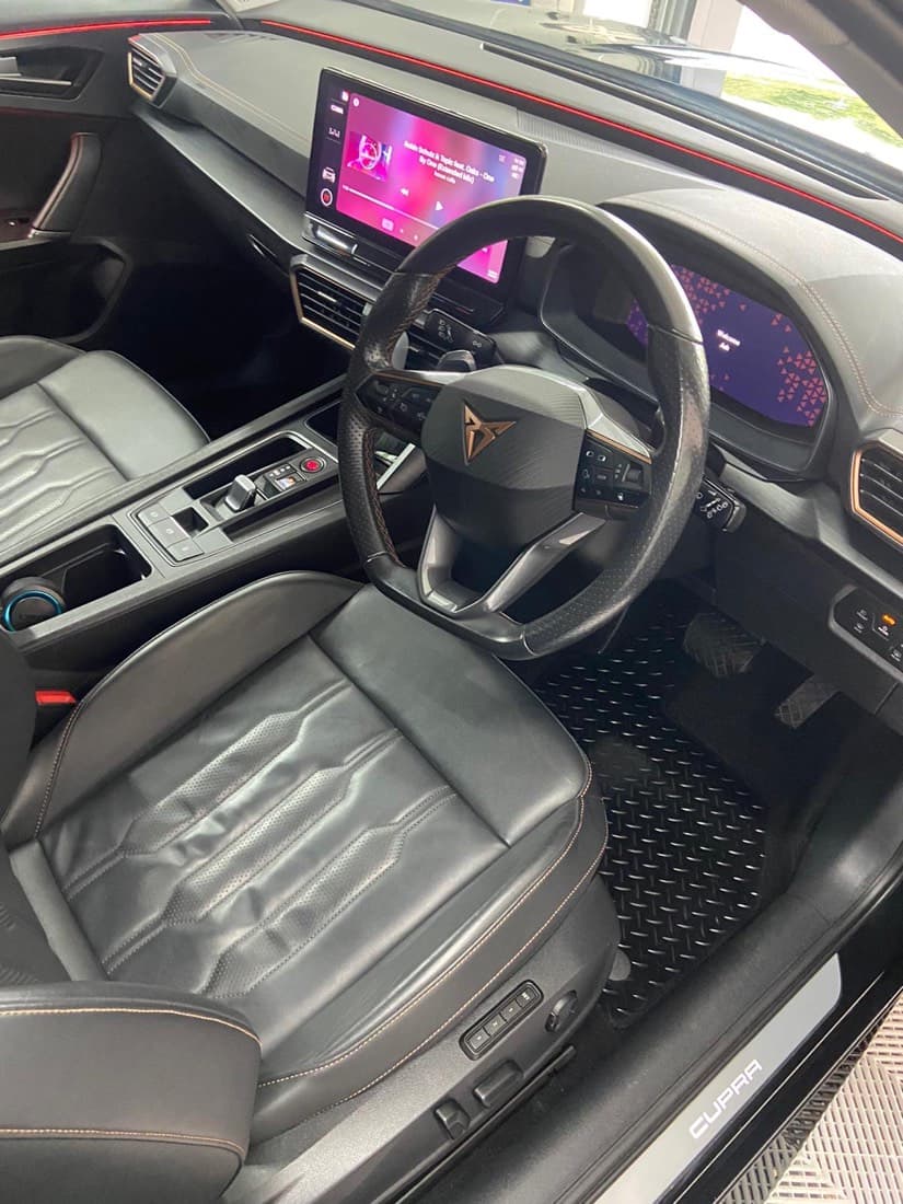 Cupra interior valet at The Valet Club Bradley Stoke