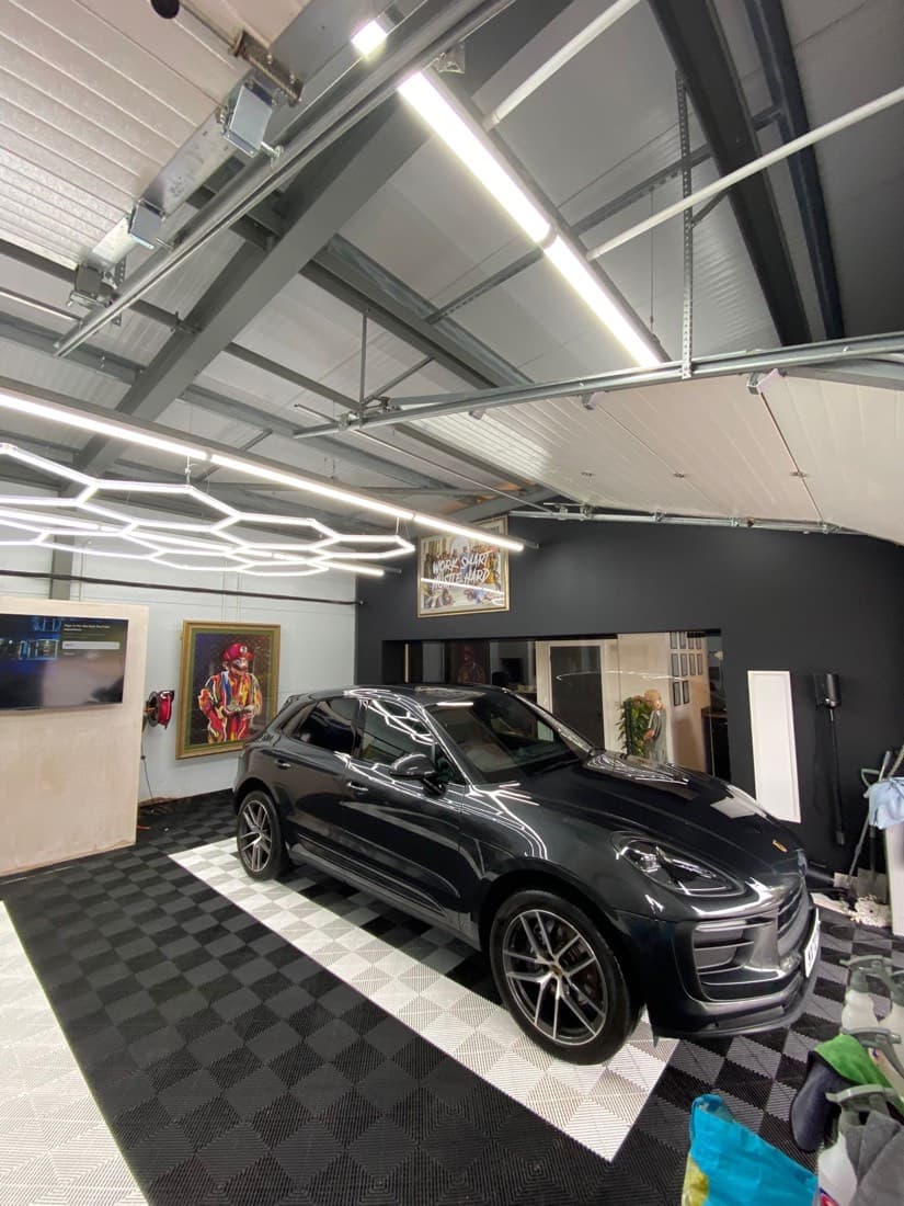 Porsche Macan in The Valet Club detailing studio in Bradley Stoke